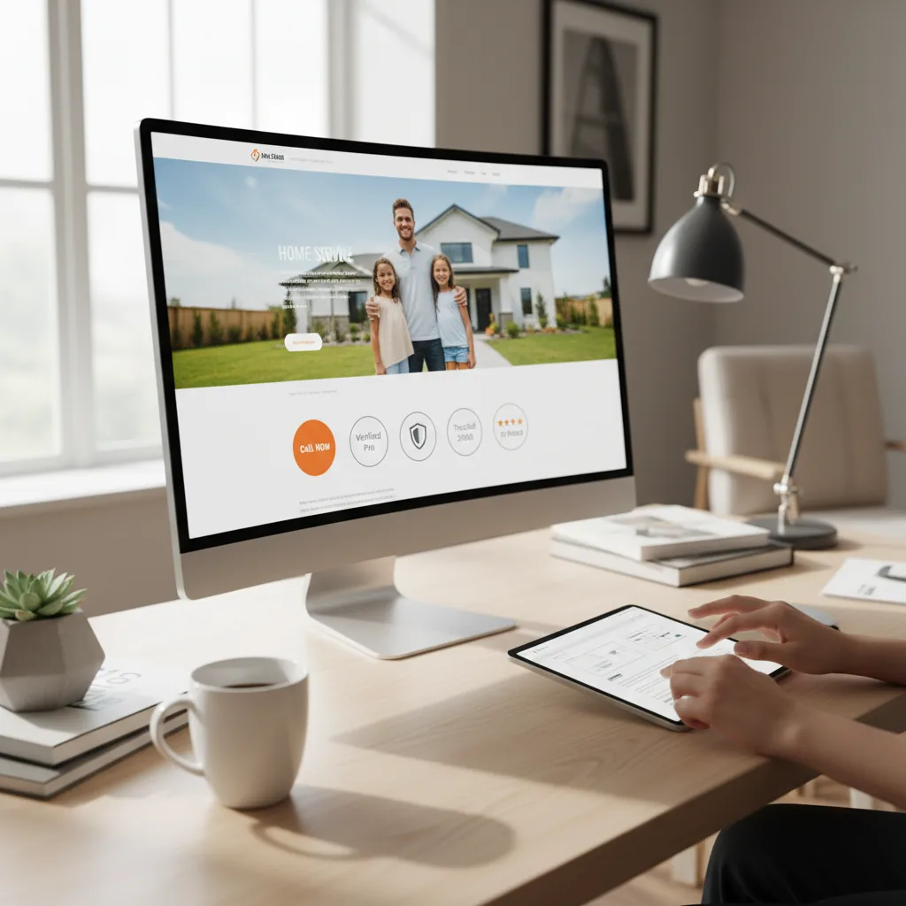 Website Design & Development for home service contractors